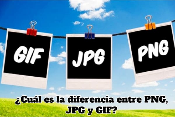 diferencias entre jpg, gif y png