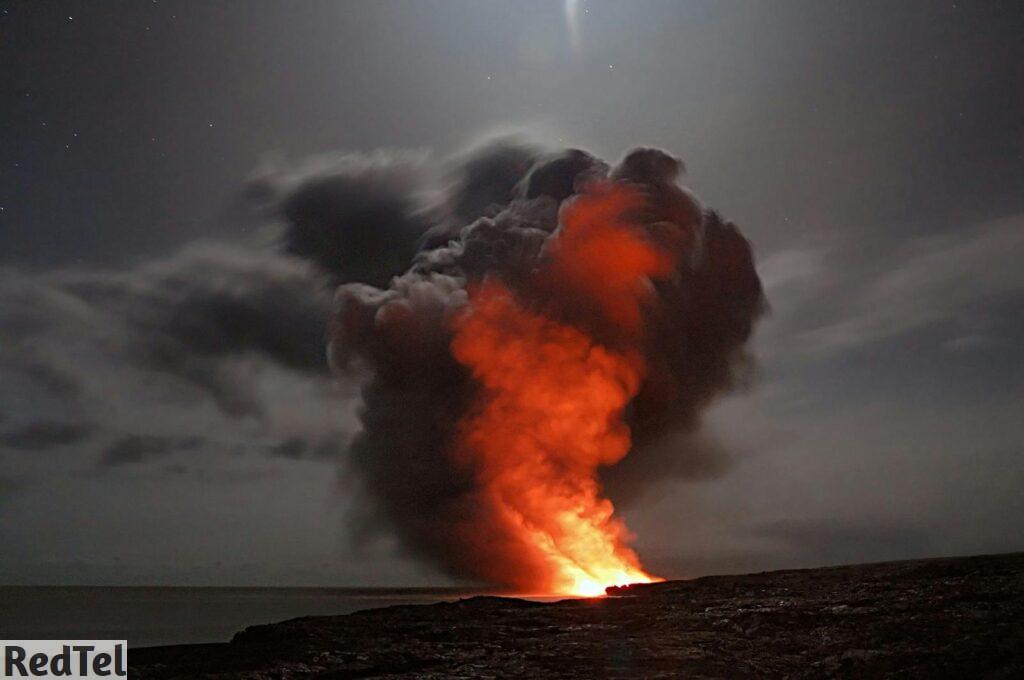 Black Smoke Coming From Fire